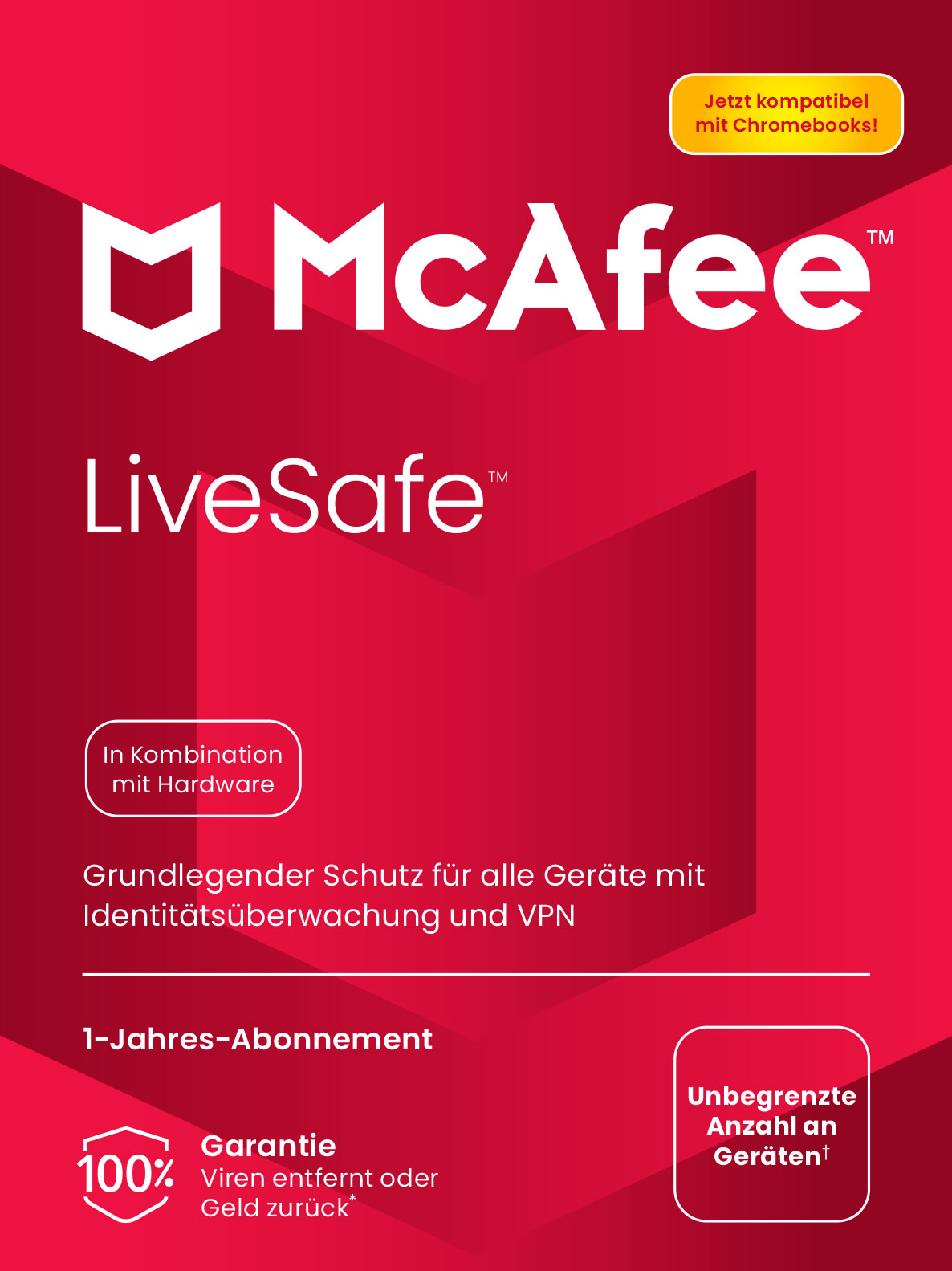 Microsoft 365 Single 1 Jahr + McAfee LiveSafe Attach für alle Geräte in ...