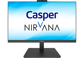 CASPER A60.1115-8U00T-V/Intel Core i3-1115G4/8 GB RAM/250GB SSD/Win 11 Home All In One Bilgisayar Siyah