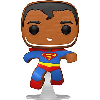 Figura Funko Pop! - DC Holiday Superman, 9 cm, Plástico, Multicolor