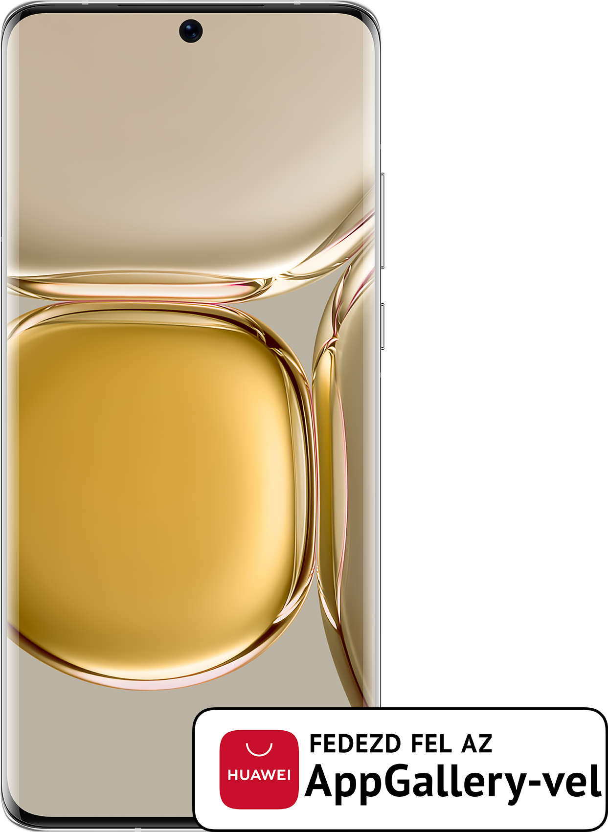 HUAWEI P50 PRO 8/256 GB DualSIM Arany Kártyafüggetlen Okostelefon
