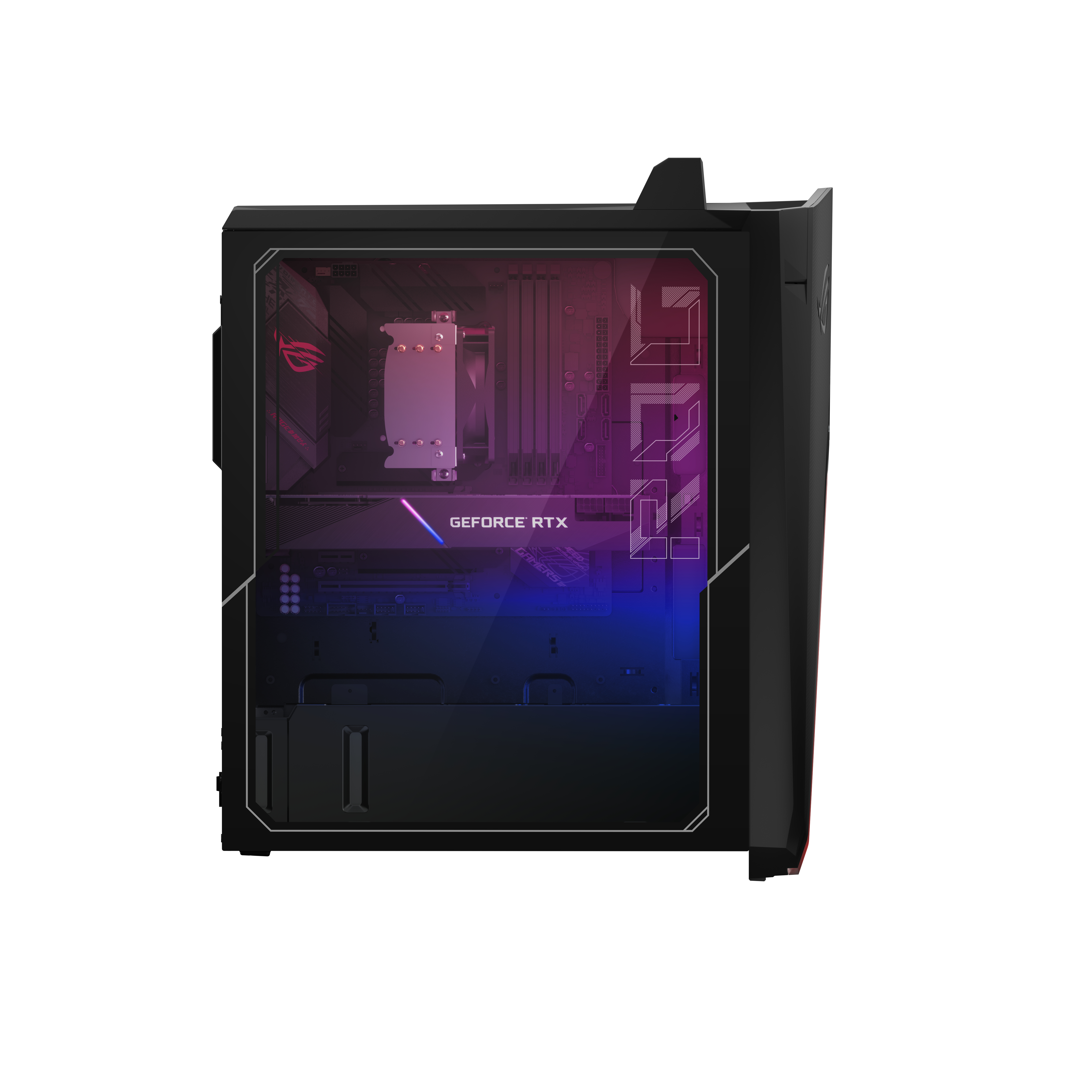 SSD, 32 NVIDIA, 3070 1 PC RTX™ Gaming Home 11 Prozessor, G15CF-712700025W, GB i7-12700 GeForce mit Intel® Rog Windows ASUS Strix RAM, TB Bit), (64