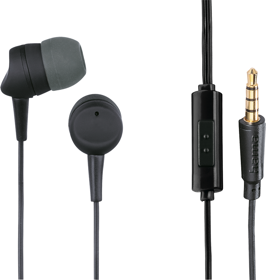 HAMA 184139 Kooky Oordopjes In-ear Zwart afbeelding