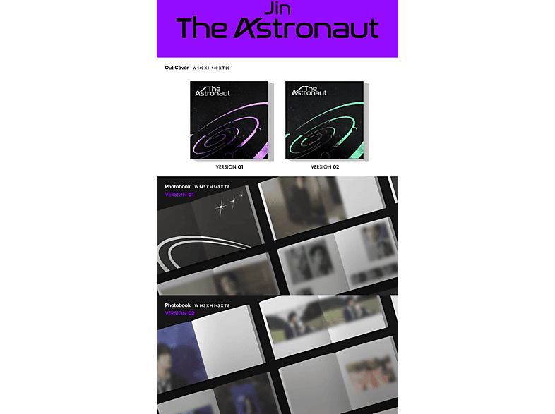 JIN – The Astronaut (Vers.1) – (Maxi Single CD)