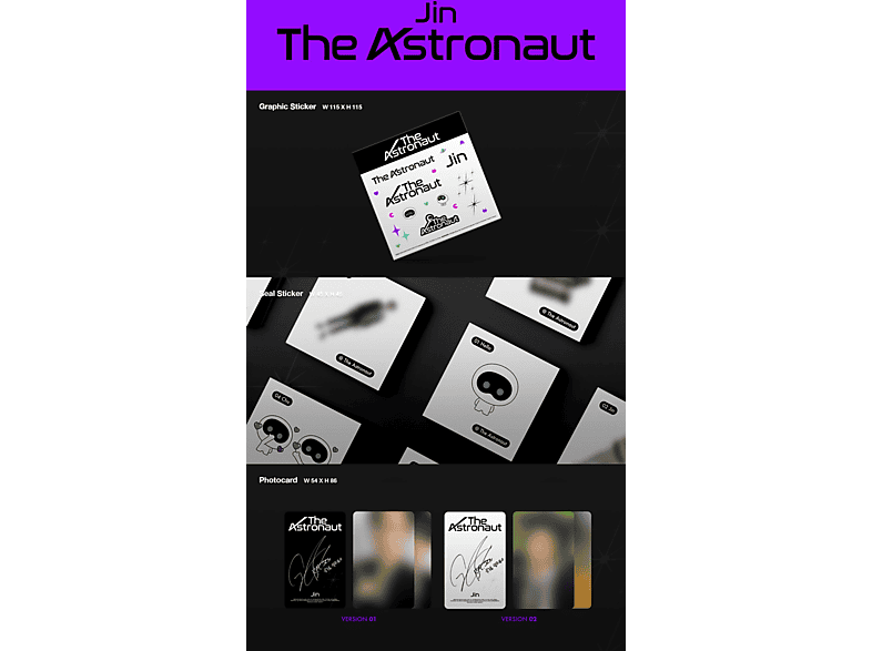 Thumbnail - JIN - The Astronaut (Vers. 1) (Maxi Single CD)