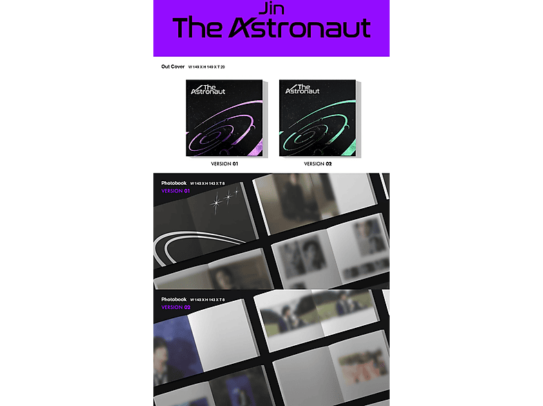 JIN – The Astronaut (MSG Excl. Vers. 2) – (Maxi Single CD)