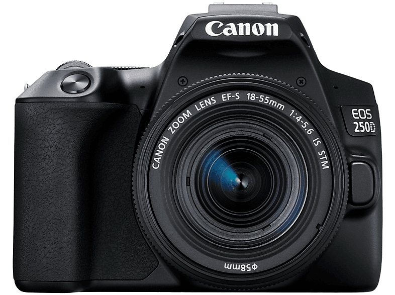 Fotocamera Reflex Canon EOS 250D Black + Ef-S 18-55 IS STM