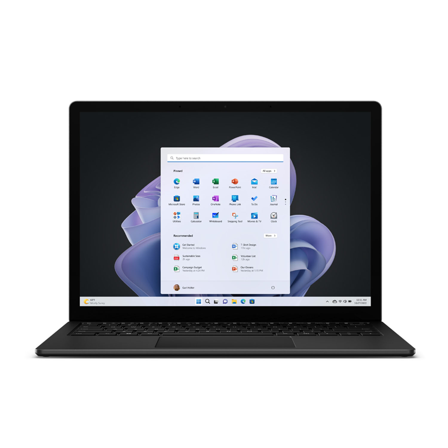 Microsoft Surface Laptop 5 13,5, 13,5 pollici, processore Intel® Core I5 1235U (Evo), Intel Iris Xe Graphics, 8 GB, 512 GB Ssd, Black