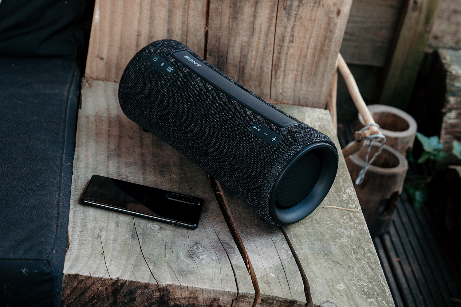 SONY SRS-XG300 Draagbare speaker Zwart