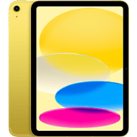 MediaMarkt APPLE iPad 10.9" (2022) - 64 GB - Wifi + Cell - Geel + USB-C-lichtnetadapter aanbieding