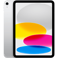 MediaMarkt APPLE iPad 10.9" (2022) - 256 GB - Wifi + Cell - Zilver aanbieding