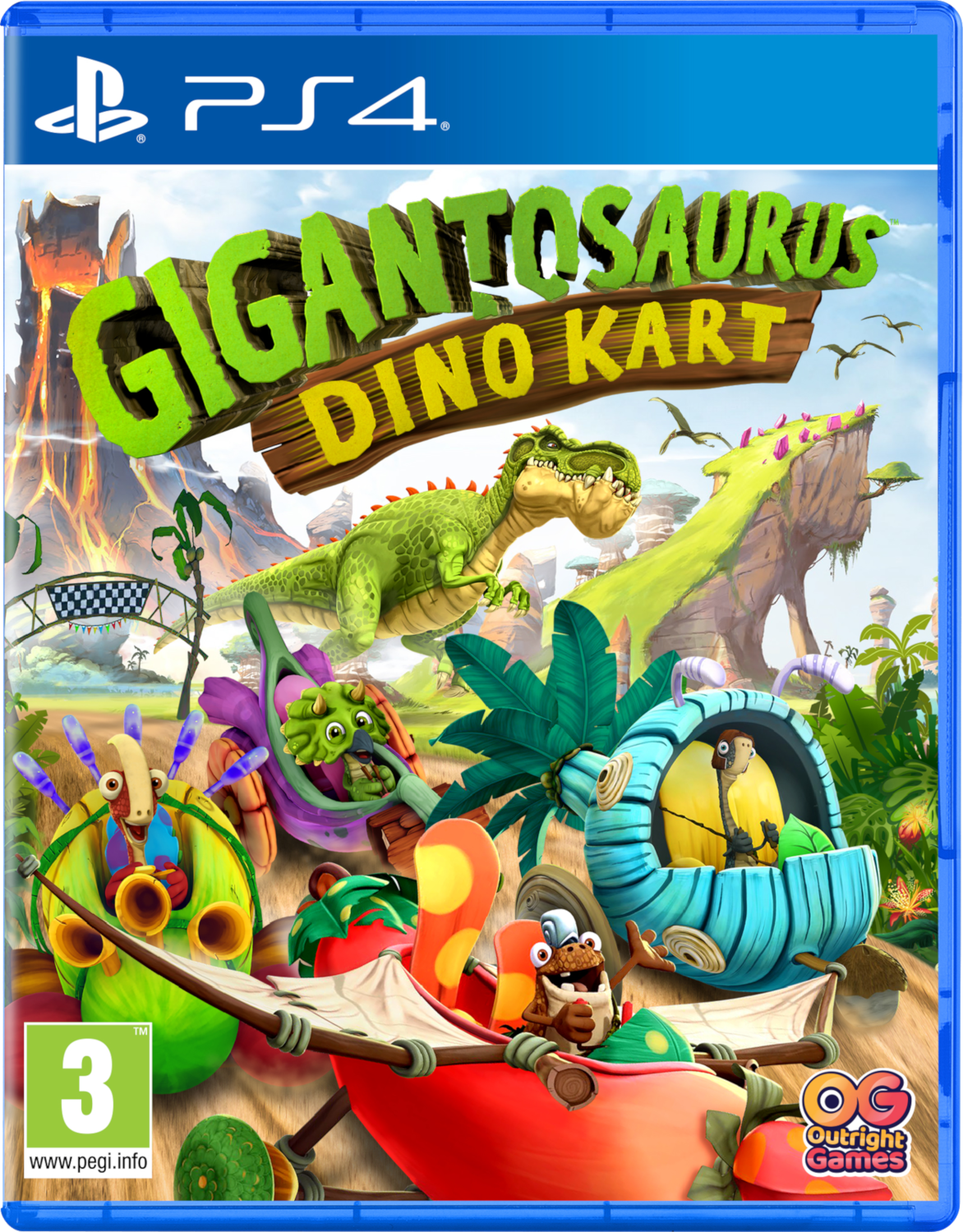 Gigantosaurus Dino Kart FR/NL PS4