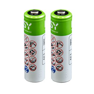 Pilas recargables - ISY IAB-2003, 2 baterías AA, 2300 mAh, Níquel-Metalhídrido