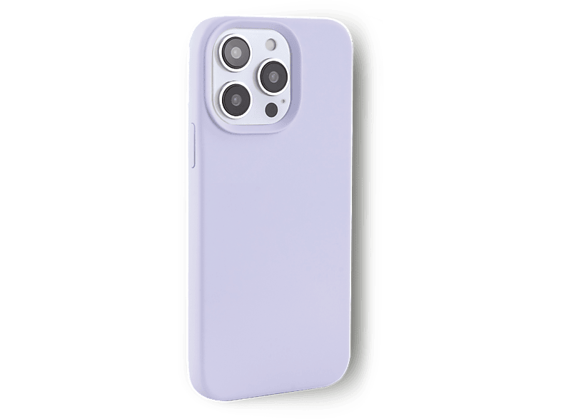 Funda móvil - ISY ISC-2321, Para iPhone 14 Pro, Silicona, Trasera, Morado