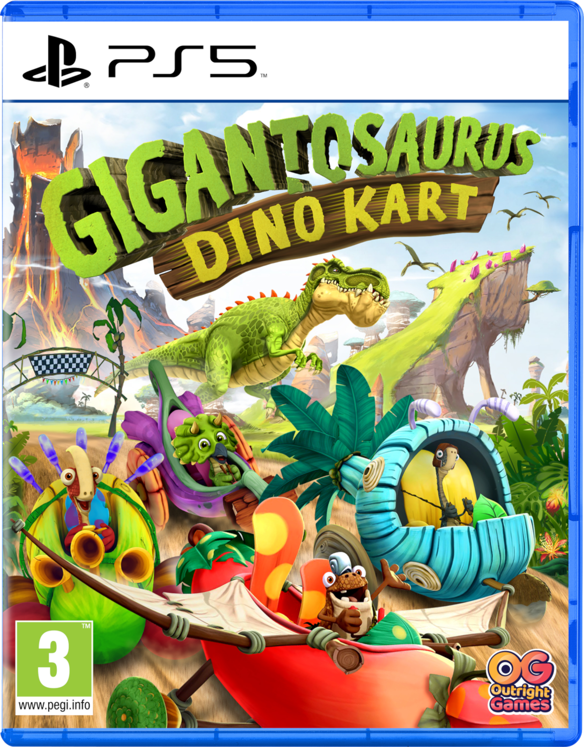 Gigantosaurus Dino Kart NL/FR PS5