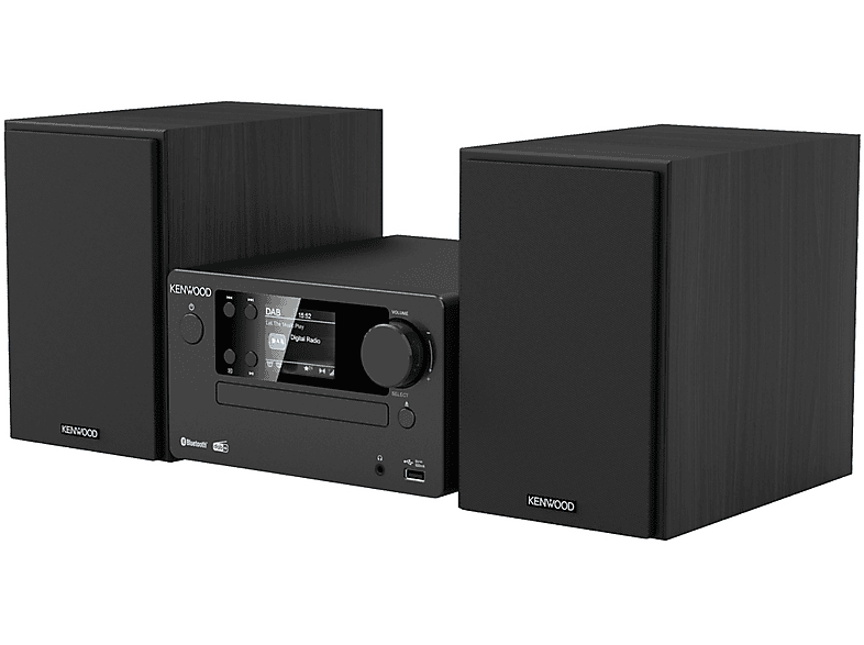 Kenwood M-725DAB-B Micro HiFi-System, schwarz — Foto 2 von 3