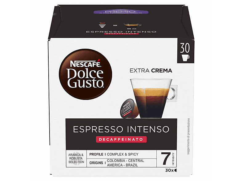 Nescafe' Dolce Gusto Capsule Dolce Gusto Espresso Intenso Decaffeinato Ndg Intenso Dec Magnum, 0,112 Kg