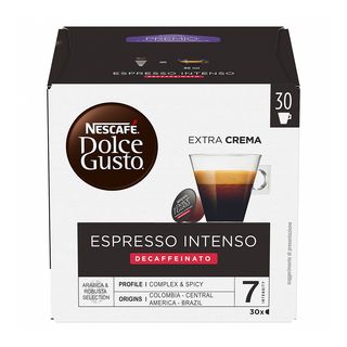 NESCAFE' DOLCE GUSTO Capsule Dolce Gusto Espresso Intenso Decaffeinato NDG INTENSO DEC MAGNUM, 0,112 kg