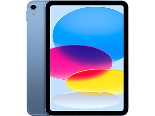 APPLE iPad (2022) Wi-Fi + Cellular - Tablet (10.9 ", 64 GB, Blue)