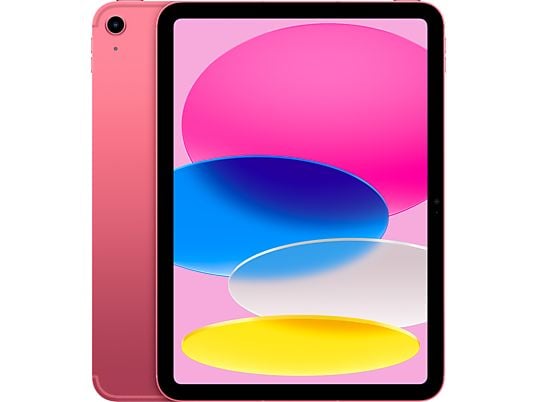 APPLE iPad (2022) Wi-Fi + Cellular - Tablet (10.9 ", 64 GB, Pink)
