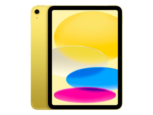 APPLE iPad (2022) Wi-Fi + Cellular - Tablette (10.9 ", 256 GB, Yellow)