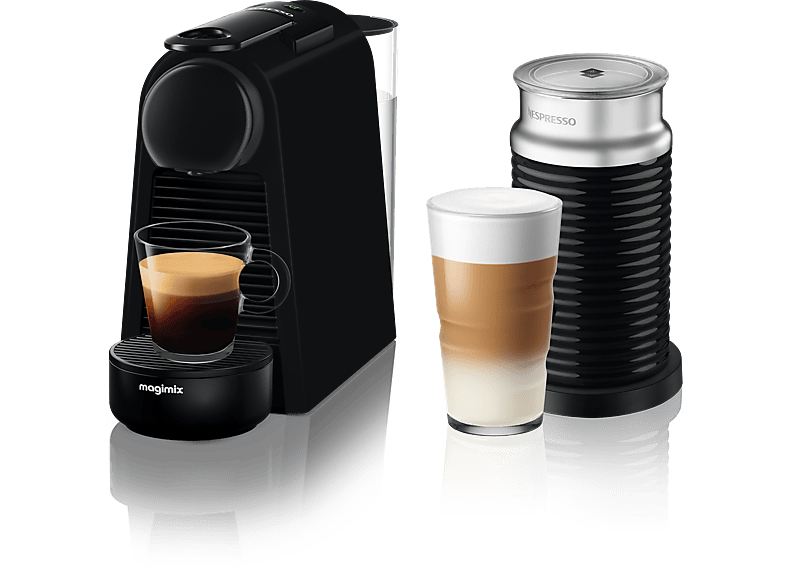 bekennen geleider tekst MAGIMIX Nespresso Essenza Mini Zwart + Aerroccino3 kopen? | MediaMarkt