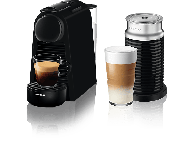 grens Scheiding Manie MAGIMIX Nespresso Essenza Mini Zwart + Aerroccino3 kopen? | MediaMarkt