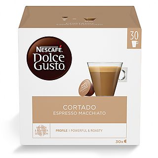 NESCAFE' DOLCE GUSTO Capsule Dolce Gusto Cortado Espresso Macchiato, 30 pz NDG CORTADO MAGNUM