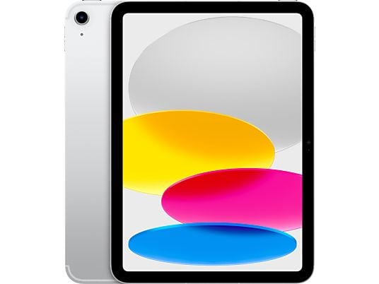 APPLE iPad (2022) Wi-Fi + Cellular - Tablet (10.9 ", 64 GB, Silver)