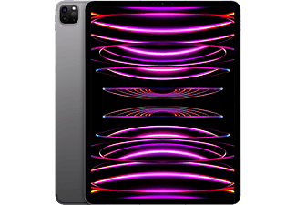 APPLE iPad Pro (2022) Wi-Fi + Cellular - Tablette (12.9 ", 256 GB, Space Gray)