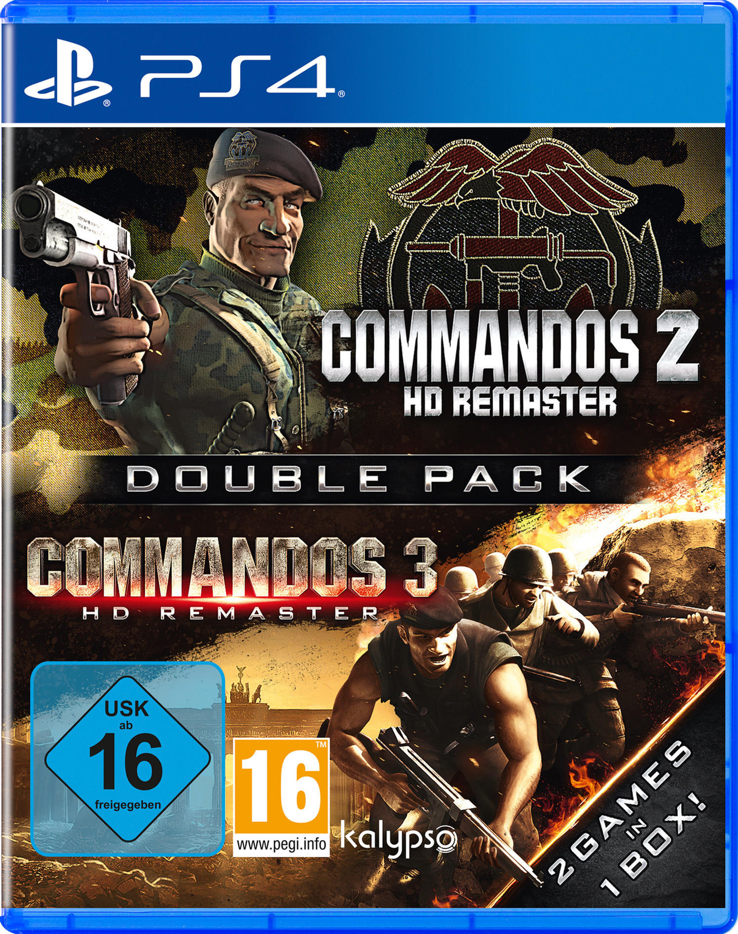 PS4 COMMANDOS 2&3 (HD REMASTER DOUBLE - 4] PACK) [PlayStation