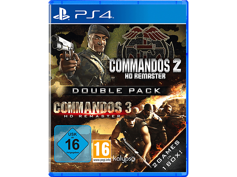 COMMANDOS PACK) 2&3 4] REMASTER DOUBLE (HD PS4 [PlayStation -