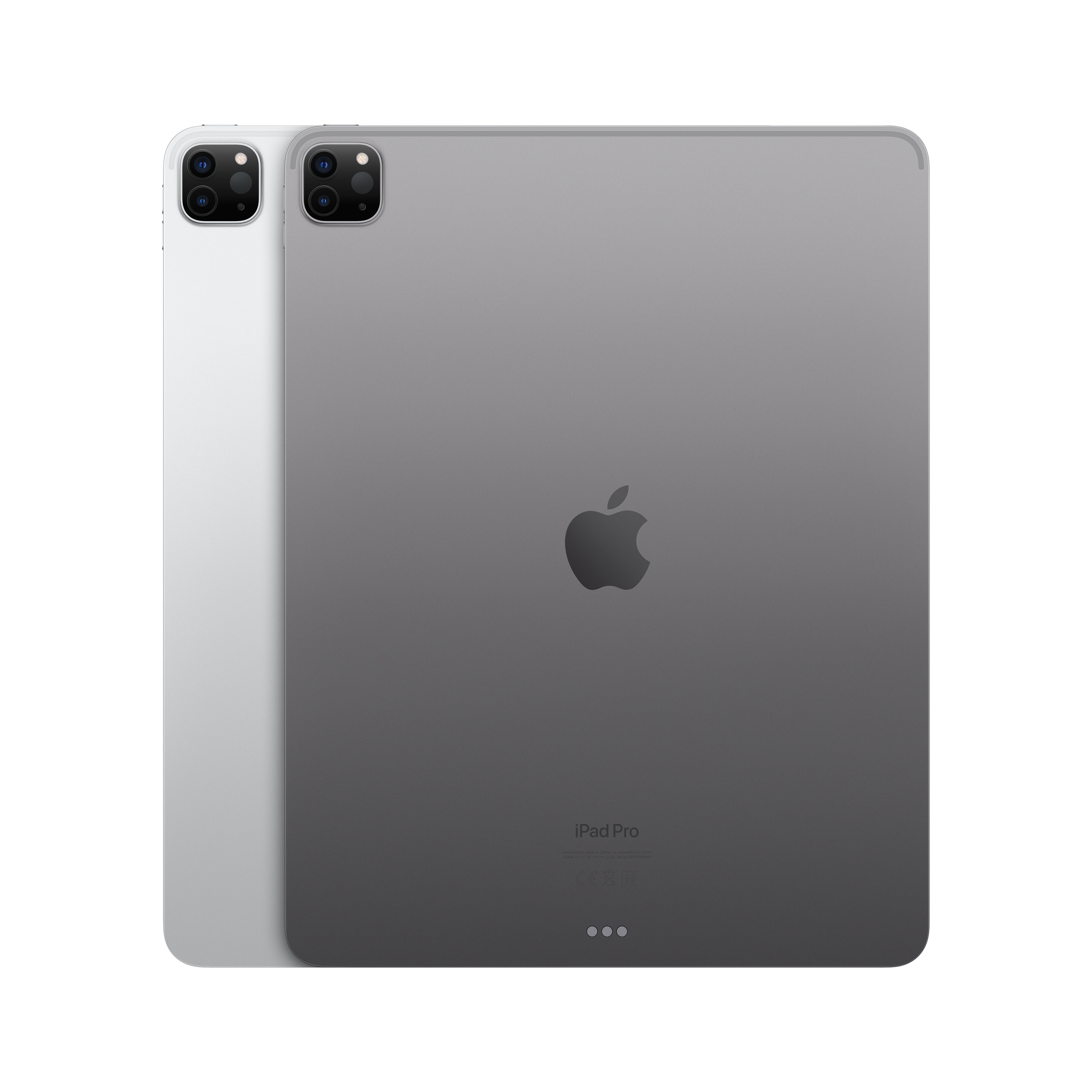 APPLE iPad Pro Cellular(2022), 12.9 128 Wi-Fi Silber GB, - Tablet, Zoll, 12,9
