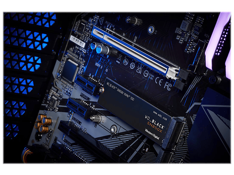 Thumbnail - WD_BLACK SN850X NVMe SSD WDBB9G0020BNC Retail, 2 TB PCI Express, intern