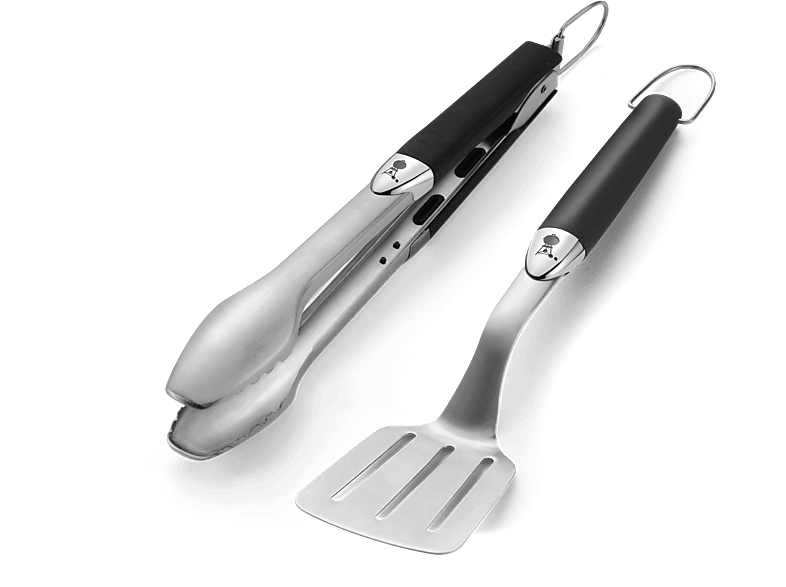 WEBER 6645 İkili Set Mangal Maşası ve Spatulası_0