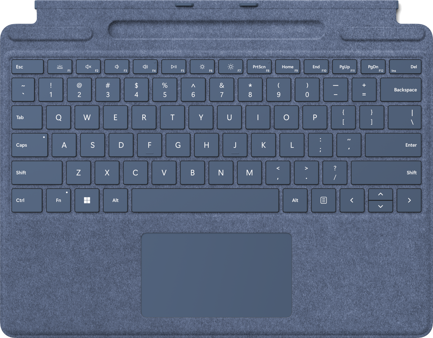 MICROSOFT Toetsenbordcover Signature voor Surface Pro AZERTY BE Saffier (8XA-00102)