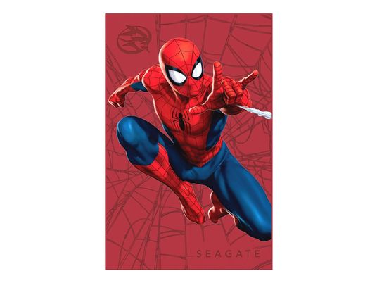 SEAGATE Spider-Man Special Edition FireCuda - Disco fisso (HDD, 2 TB, Rosso)