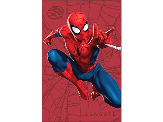 SEAGATE Spider-Man Special Edition FireCuda - Disco fisso (HDD, 2 TB, Rosso)