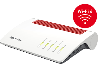 AVM FRITZ!Box 7590 AX + FRITZ!DECT 500 Wi-Fi 6 WLAN-Mesh-Router+ LED Leuchtmittel Mehrfarbig