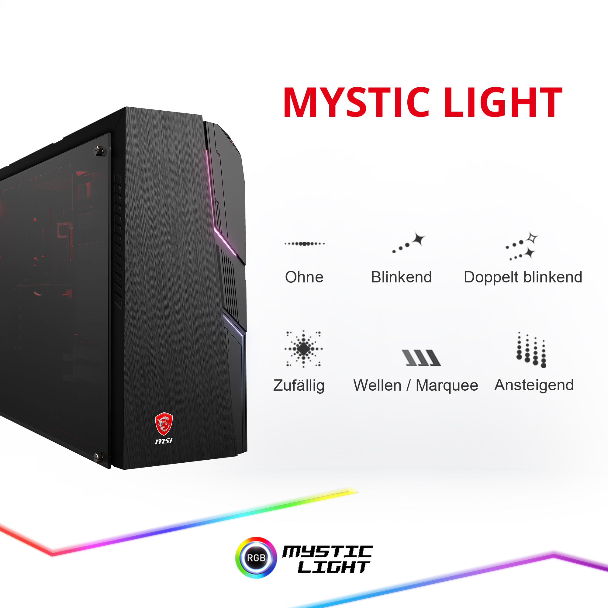 MSI MAG CODEX 5 12-1267DE - Intel® Core™ i7 i7-12700 - 16 GB - 1 TB - NVIDIA GeForce RTX™ 3060 Ti - Windows 11 Home