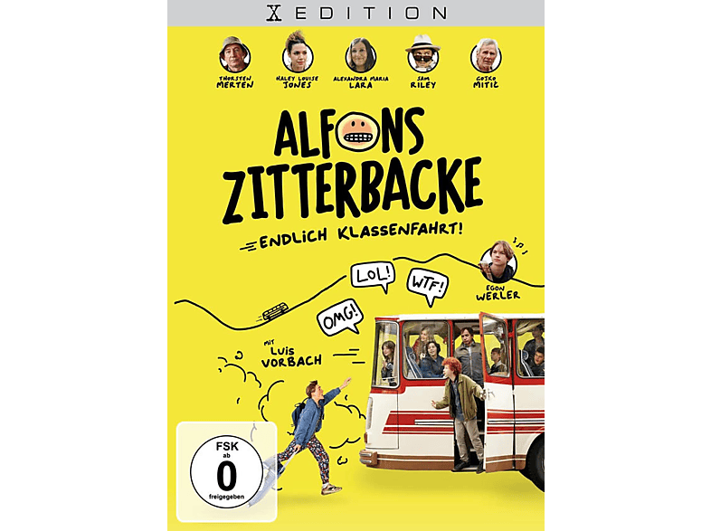 Alfons Zitterbacke-Endlich Klassenfahrt! DVD