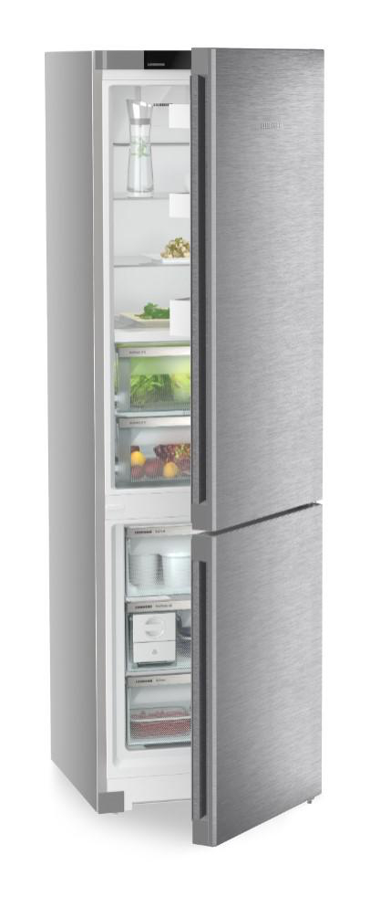 LIEBHERR CBNsda 5723 Plus Kühlgefrierkombination (A, 360 l, 2015 mm hoch, Silber)