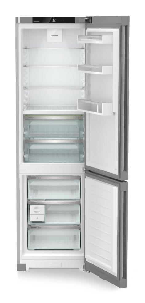 LIEBHERR CBNsda 5723 Plus Kühlgefrierkombination (A, 360 l, 2015 mm hoch, Silber)