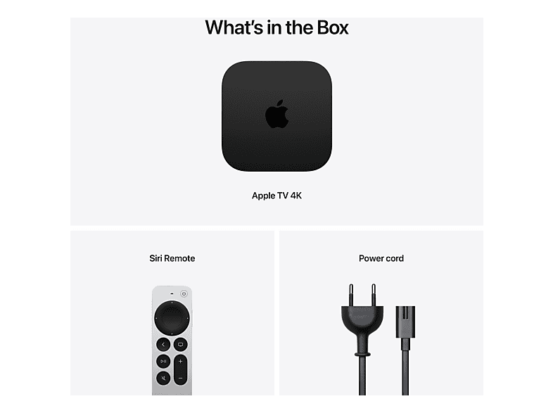 APPLE TV 4K Wi-Fi + Ethernet 128GB (MN893FD/A)