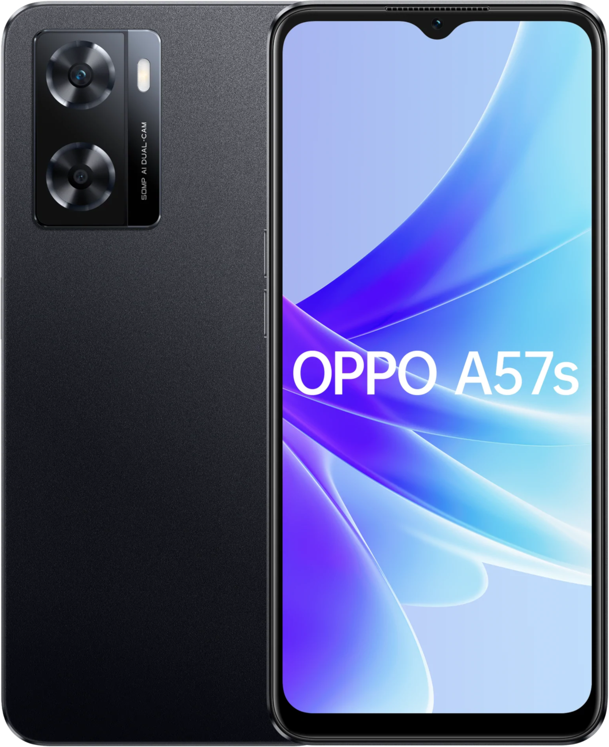 OPPO Smartphone A57s 4G 128 GB Starry Black (CPH2385SK)