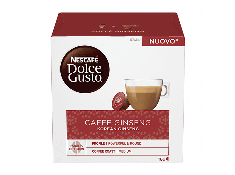 Nescafe' Dolce Gusto Capsule Dolce Gusto Ginseng Ndg Caffe' Ginseng, 0,653 Kg