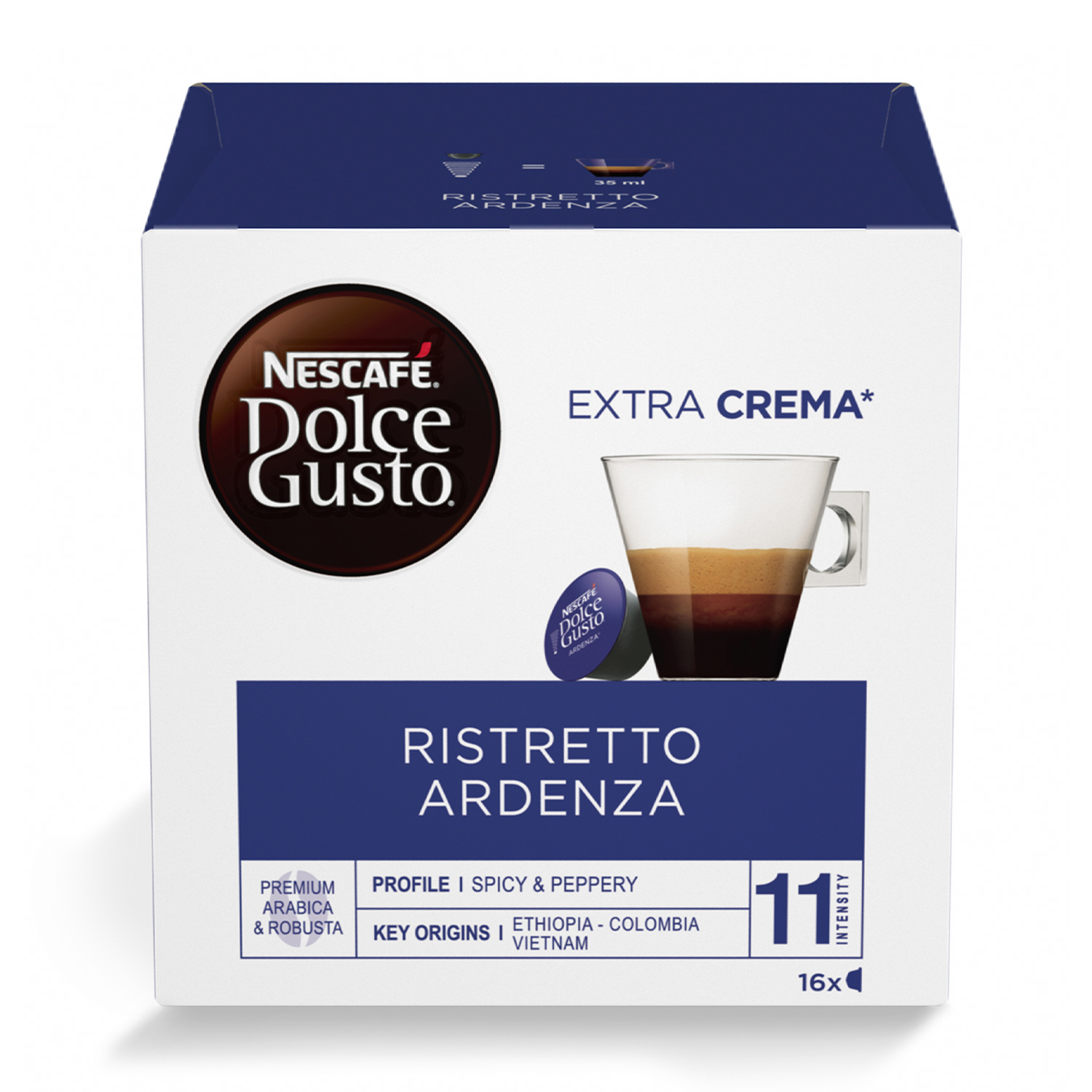 Nescafe' Dolce Gusto Capsule Dolce Gusto Ristretto Ardenza NDG Ristretto Ardenza