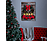 FAMILY CHRISTMAS LED fali kép, koszorú, 40 x 30 cm, 4 LED, melegfehér (58468)