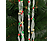 FAMILY CHRISTMAS karácsonyi organza, girland, 2,7 m, 10 mm, többszínű (58615C)