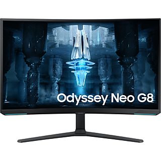 Monitor gaming - Samsung Odyssey Neo G8 LS32BG850NUXEN, 32", 4K, 1 ms, 240 Hz, Blanco