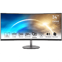 MediaMarkt MSI PRO MP341CQ - 34 inch - 3440 x 1440 (UW Quad HD) - VA-paneel aanbieding